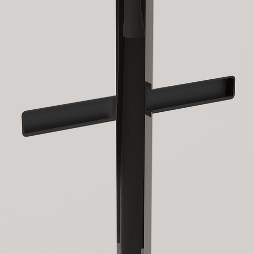 Wardrobe door invisible embedded handle simple cabinet door slotted hidden handle tatami embedded door handle