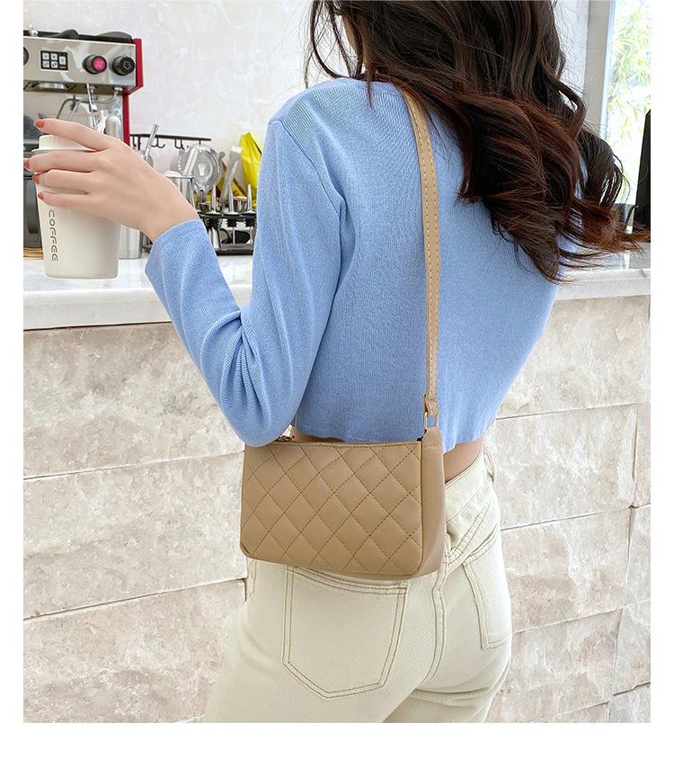 Women's Small All Seasons Pu Leather Fashion Underarm Bag display picture 4
