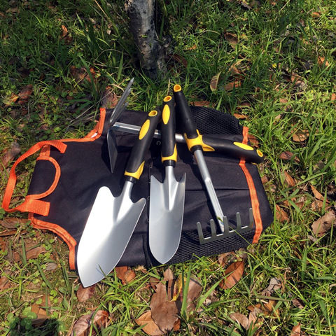 园艺工具加厚园艺铁铲花铲锹锄种植种花赶海工具铲子套装种菜养花