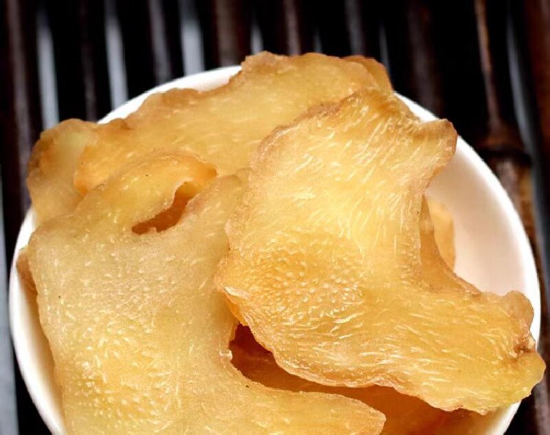 Jiu Hua Shan Prepared Huang Jing Slices (Polygonatum sibiricum) — Nine-Steam-Nine-Sun Dried Food Herb for Tea, Soup & Wine overview