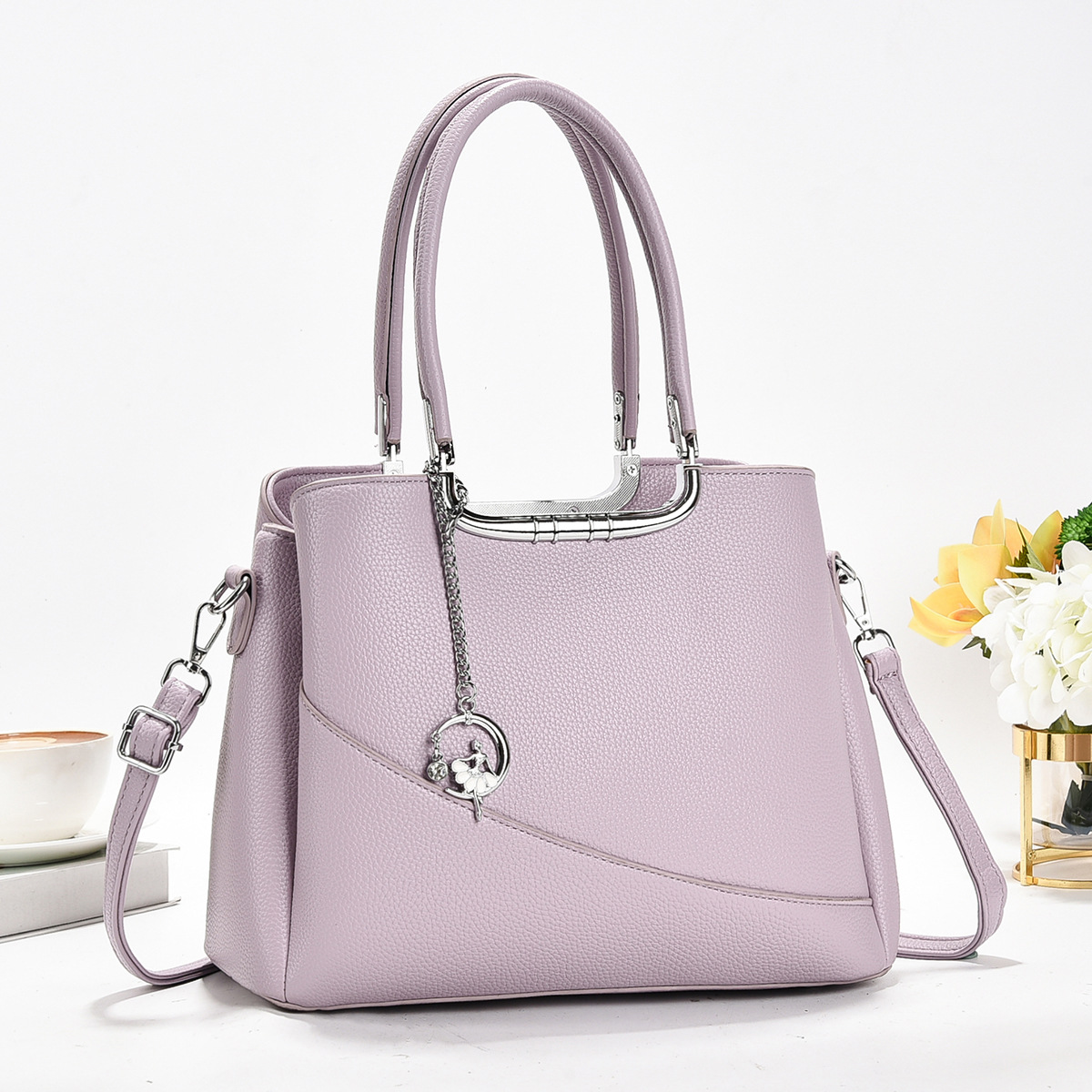 Bolso de gran capacidad de comercio exterior transfronterizo, moderno, simple y moderno para damas, estilo de verano 2025, bolso bandolera atmosférico