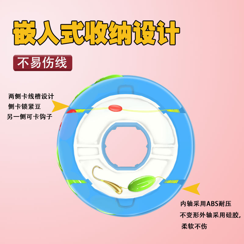 Hanfu Copperhead Chao Tianhook Line Group Seven Star Float Line Components Copperhead Fish Line Line Group Wholesale
