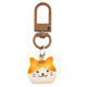 Bear Bread Food Play Keychain Cute Girl Heart Couple Pendant Student Girlfriend Gift Bag Key Pendant