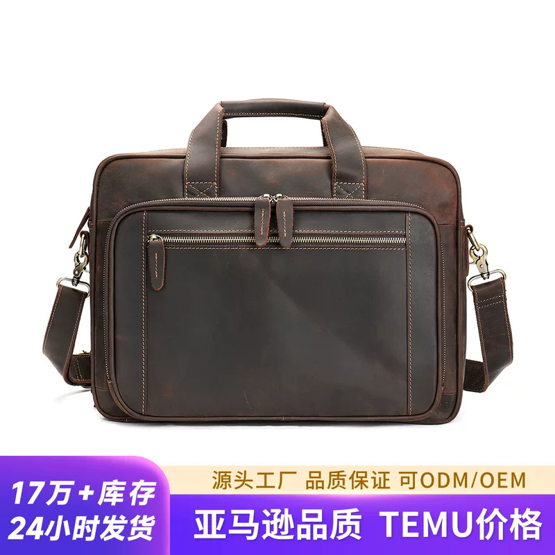 Capacious laptop, handheld handle for documents, European style, business version