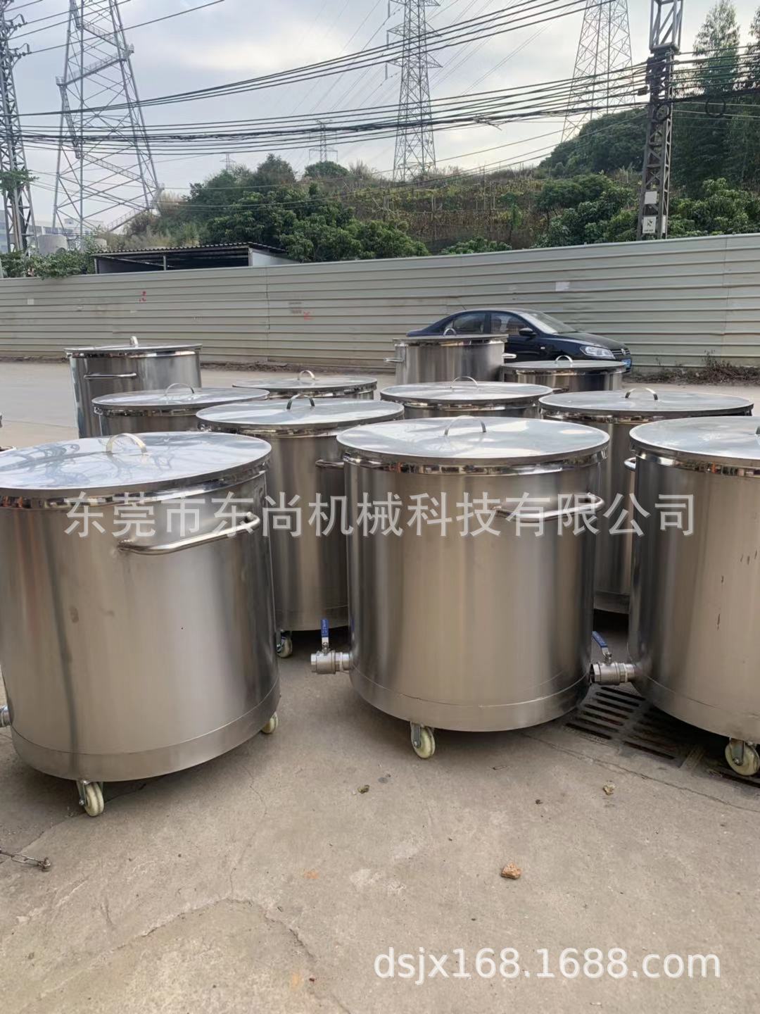 供应304不锈钢可移动拉缸 不锈钢桶 开口不锈钢桶