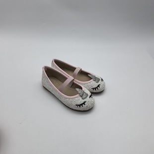 Foreign trade factory cross-border spring and autumn girls princess shoes unicorn children's shoes unicorn flat children's shoes wholesale