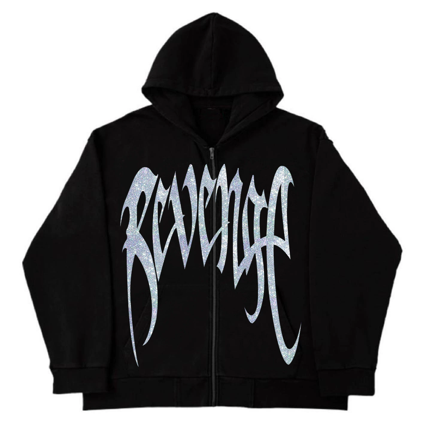 2023 Европейский и американский трансграничный y2g Готический стиль с буквенным принтом осень и зима Новая свободная толстовка с капюшоном на молнии в стиле хип-хоп для мужчин и женщин