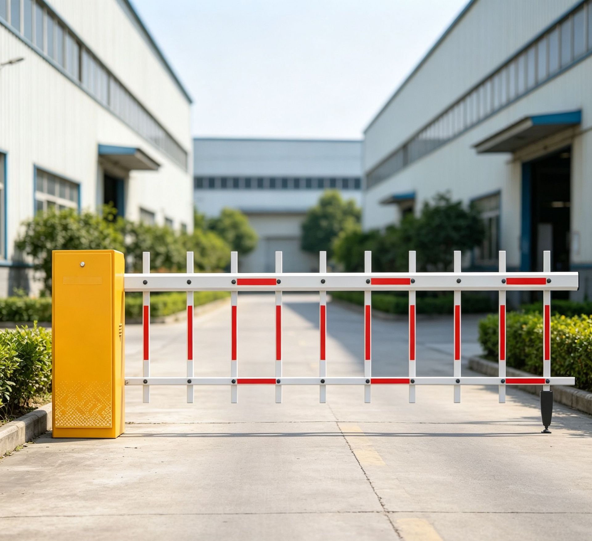 License Plate Recognition Gate Barrier, Vehicle Automatic Access Control System Source Manufacturer, Parking Lot Gate Barrier System