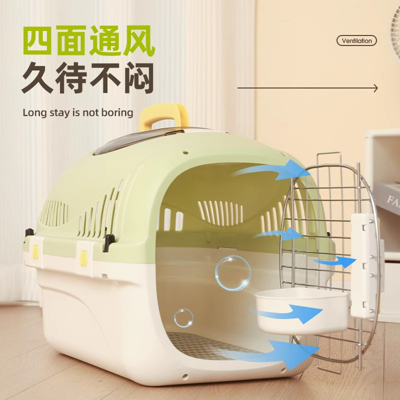 Bolsa para gatos, salida portátil, mochila para gatos, caja de aviación para perros, nido de jaula, cápsula espacial para mascotas, envío de vehículos de gran capacidad