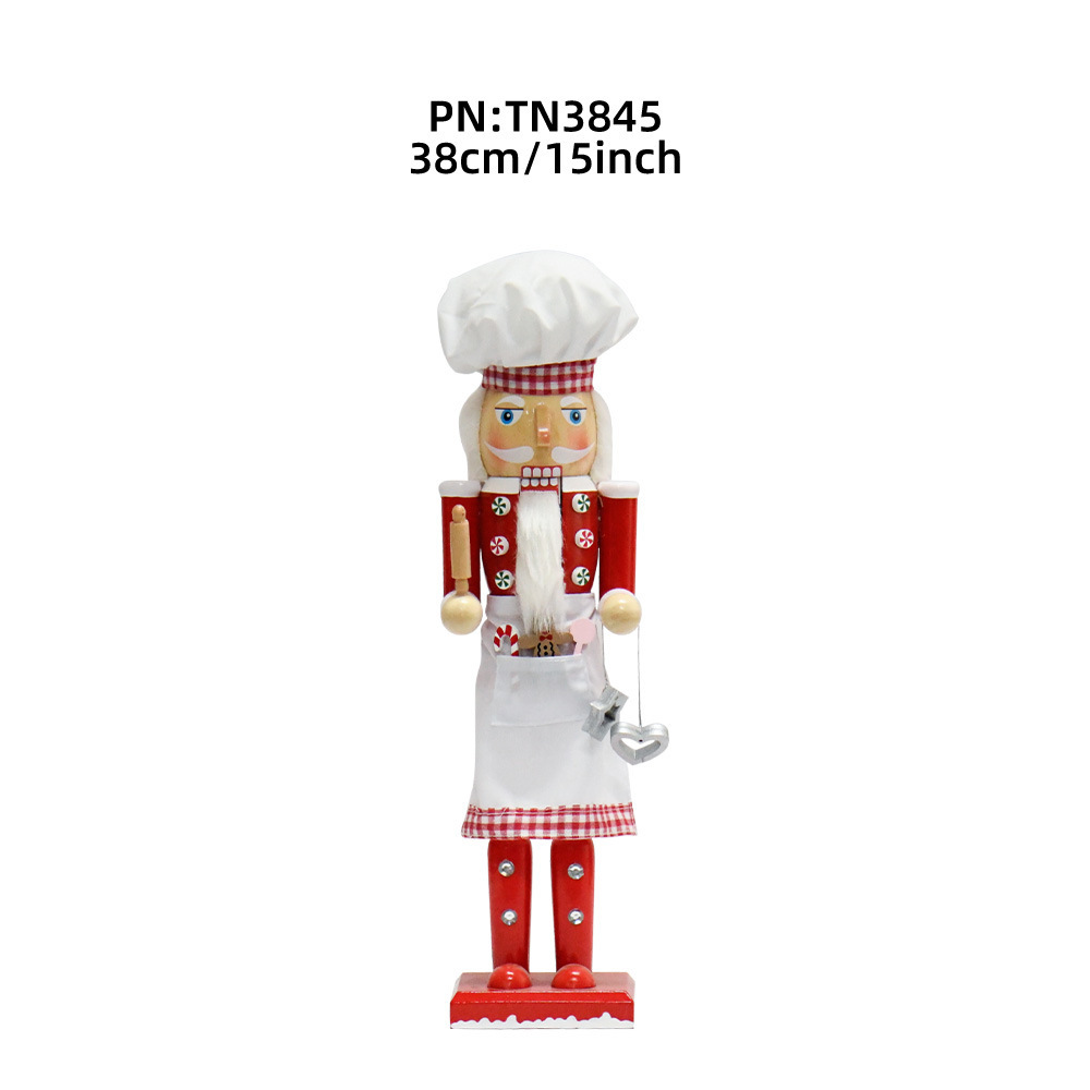TN3845 Cuerpo rojo Piés rojos Cocinero