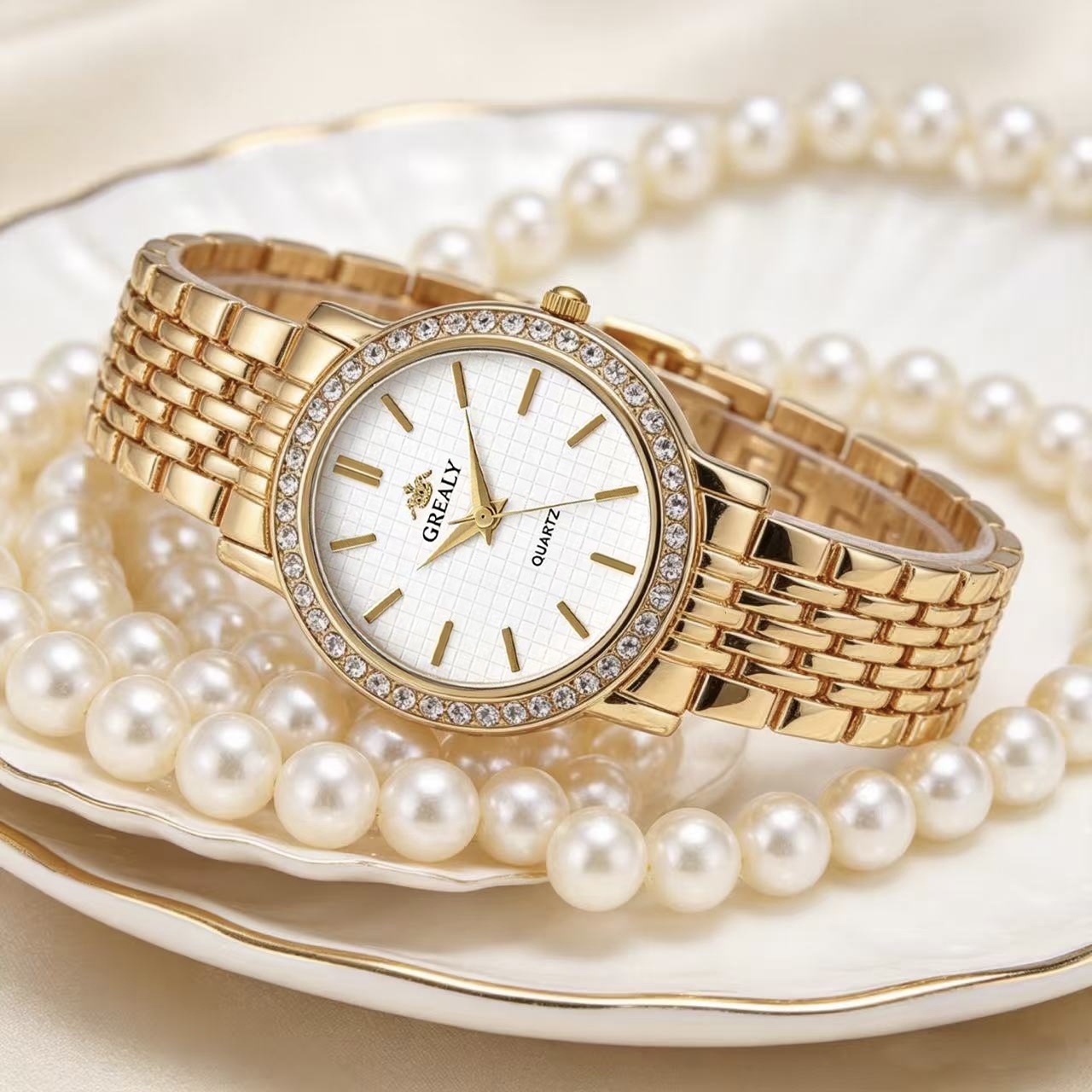 Cross-border watch wholesale, fashionable quartz watches, popular watches, custom foreign trade watches, new women's watches, ladies' watches wholesale
