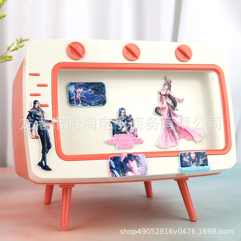 La Escuela Primaria estudiante tridimensional dibujos animados pegatinas de espuma de dibujos animados Doutuo continente pegatinas mano cuenta impermeable Tang San danza Tang Chong pintura de la puerta