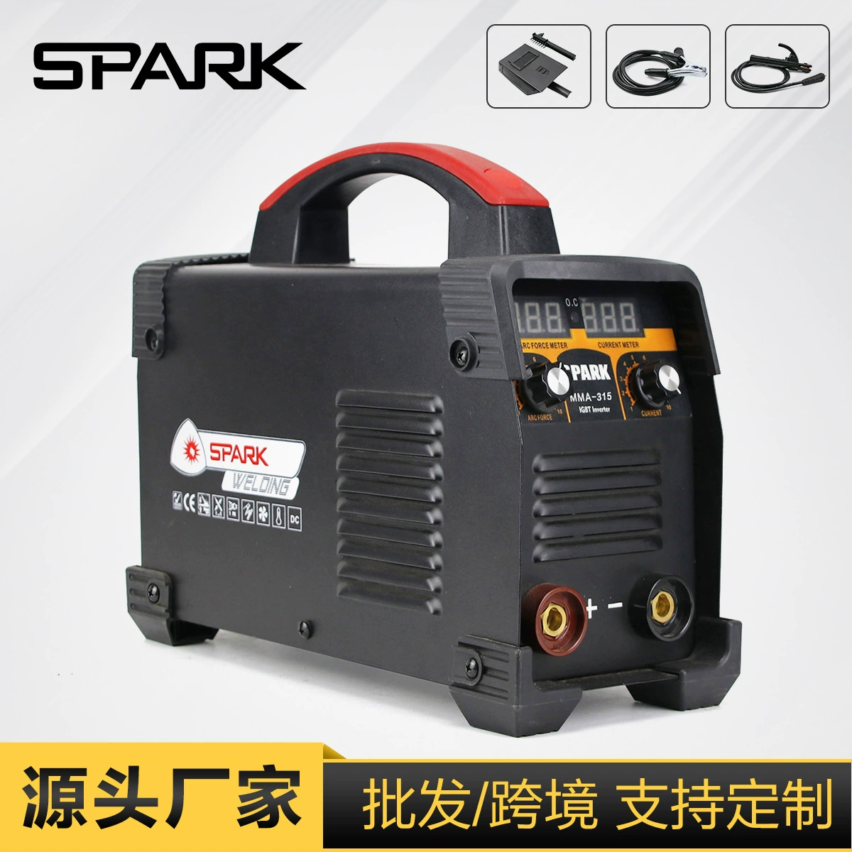 Трансграничный поиск внешней торговли горячая продажа портативный электросварочный аппарат MMA-315 инверторный ручной сварочный аппарат небольшой интеллектуальный сварочный аппарат