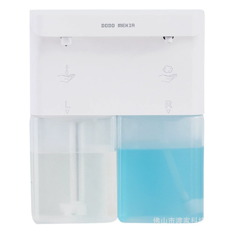 Автоматическое средство для мытья посуды Датчик кухонный двухголовый гель пена туалетная жидкость машина мыльная жидкость настенный