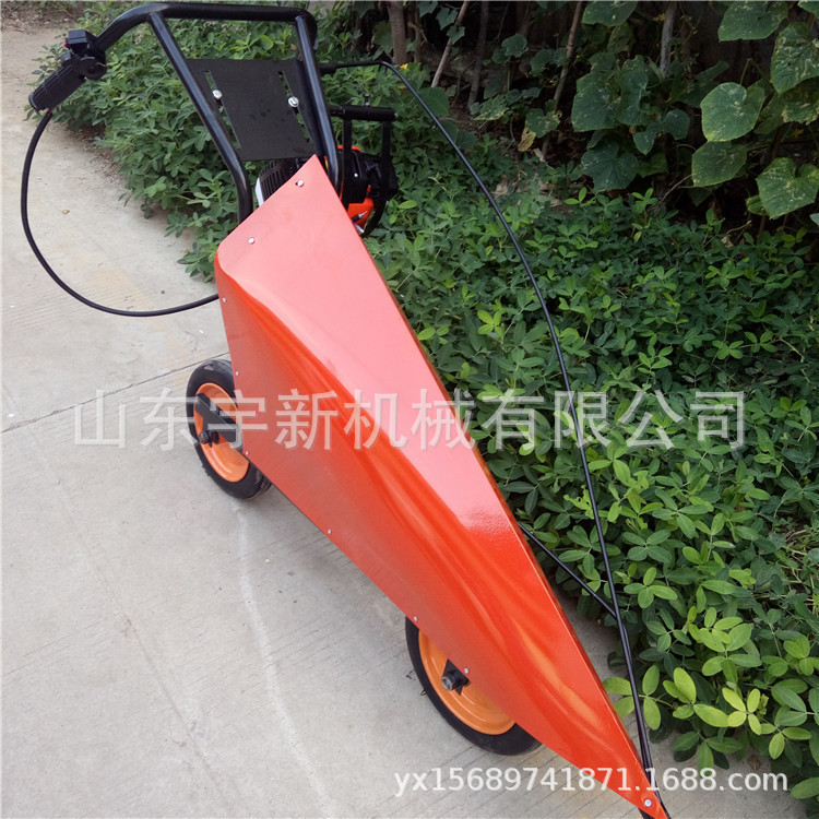 玉米杆甘蔗割倒机四冲程黄豆辣椒收割机多功能割杆机