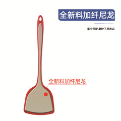 Non-stick cookware silicone spatula household frying pan flat pan stir-frying kitchen tools high-temperature food-grade pan turner soup spoon