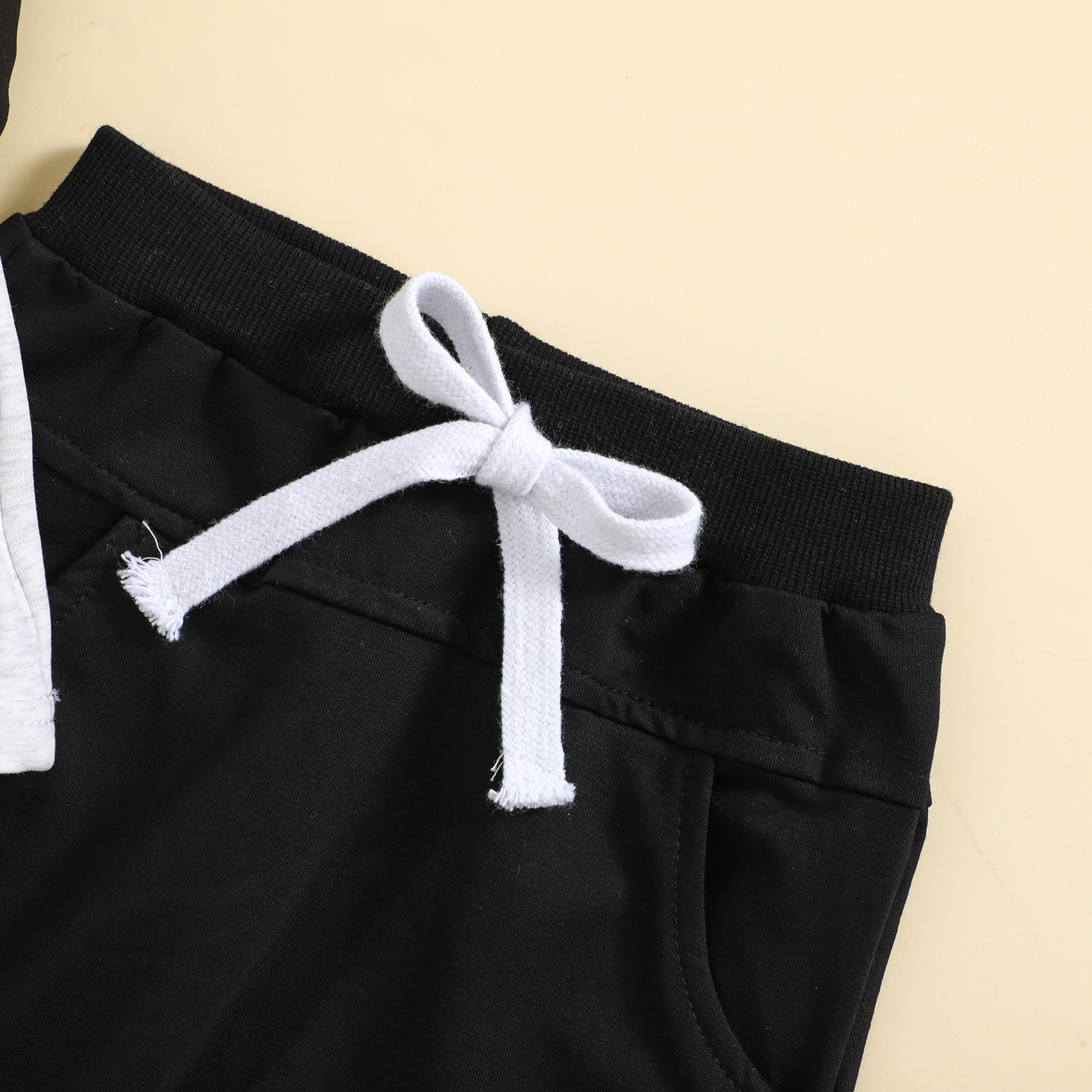 Baby clothing boy's suit Children's new autumn and winter color matching round neck long sleeve pants suit_voghion.com