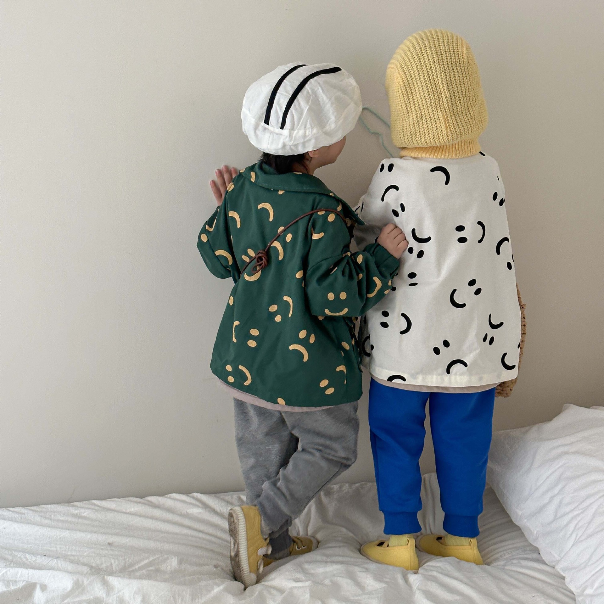 Children's jacket spring and autumn 2024 New girls' spring clothing loose Western style boys' spring jacket baby top clothes