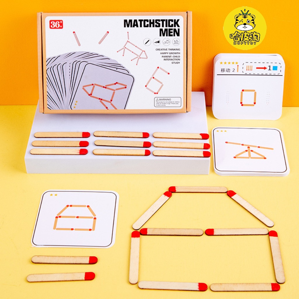Match thinking puzzle board game children's advanced mathematical geometry logic concentration training early education educational toys