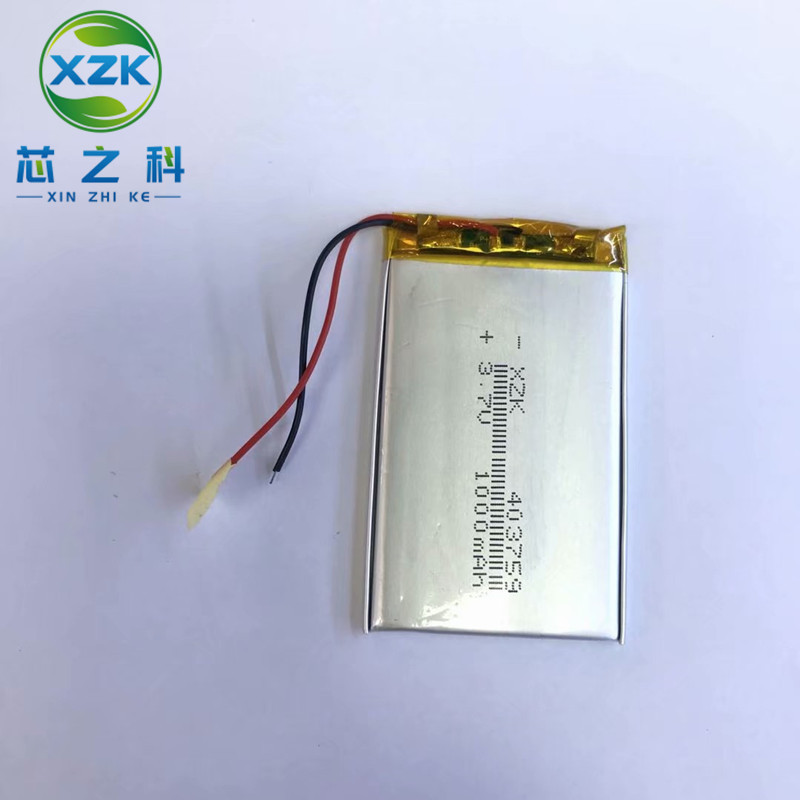工厂供应403759聚合物锂电池3.7V 900MAH化妆镜面洁仪等数码类型