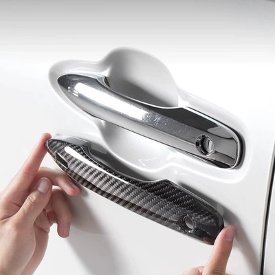 Suitable for 24 Toyota Alphard 40 Series Outer Handles Wilfa Special Black Door Handle Alphard Modification