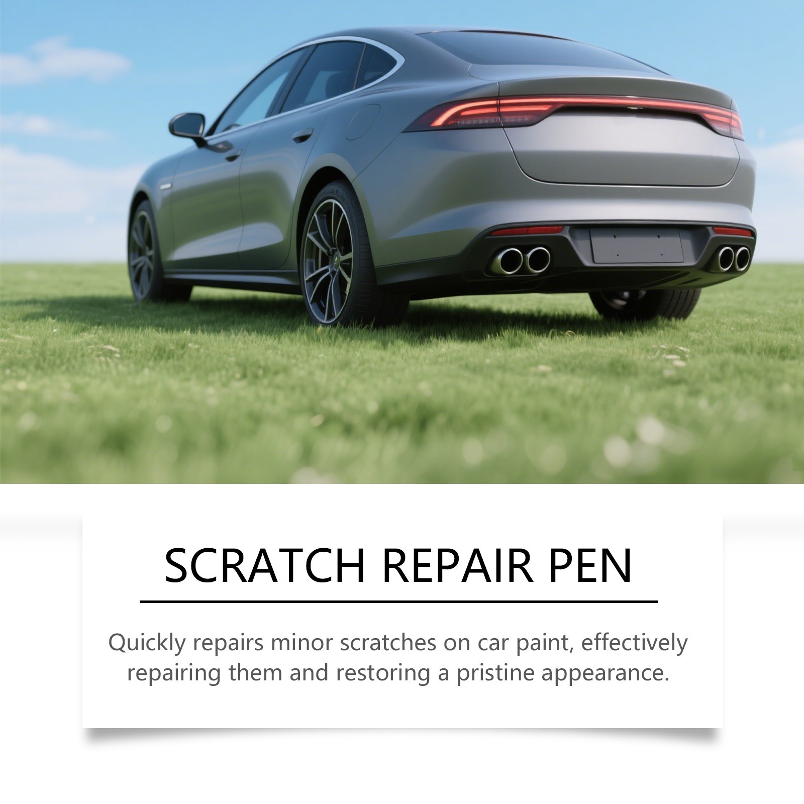 Homonth Car Scratch Care Pen Covers Minor Scratches, Conveniently Cleans Car Scratches and Stains, and Refinishes Them