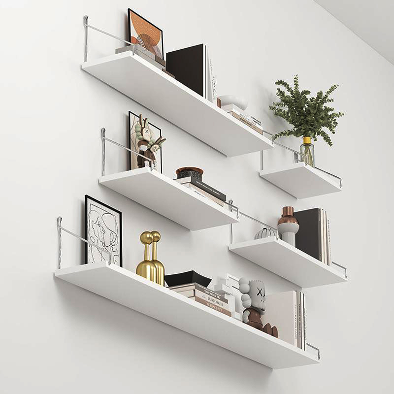 墙置物免打孔客厅墙壁层板投影仪路由器子壁挂墙面放置书