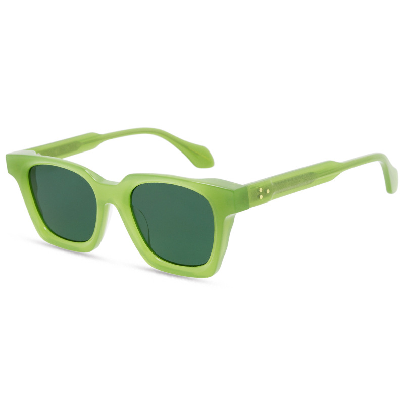 Summer green fashionable universal sunglasses for men and women