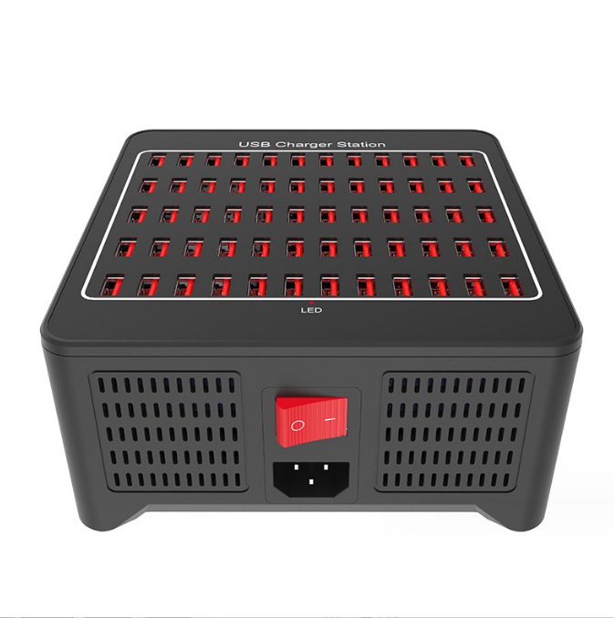 New 40-port 50-port 60-Port multi-USB charger live fast charge 200W250W300W multi-port charging station