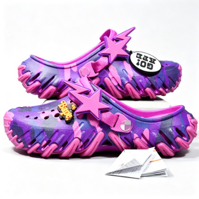 2026 new summer clogs, camouflage ape design, tank-style, camouflage outdoor beach sandals, two-way wear 2026 new summer clogs, camouflage ape design, tank-style, camouflage outdoor beach sandals, two-way wear
