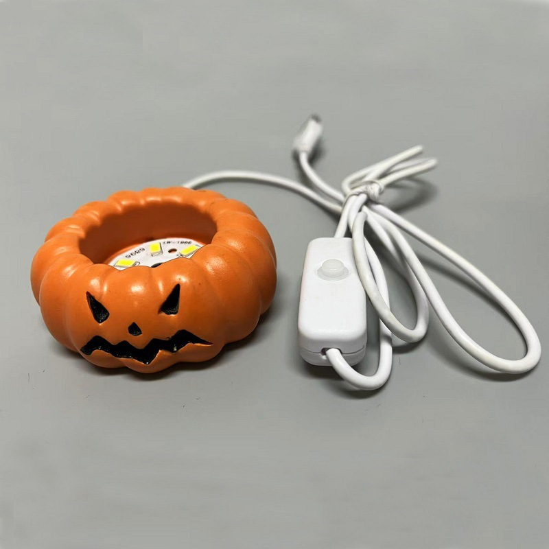 Base de madera cuadrada luminosa de madera maciza LED creativa USB enchufable carga táctil control remoto soporte de bola de cristal