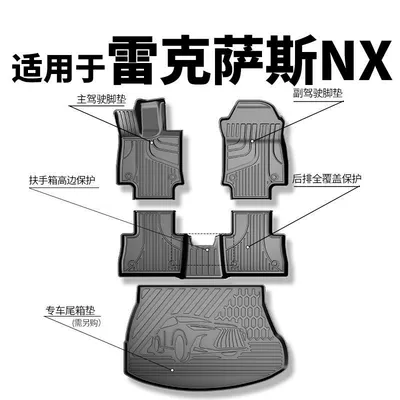 Suitable for Lexus NX Foot Pad nx200/nx260/nx300 Original Large Encircled Tpe Carpet