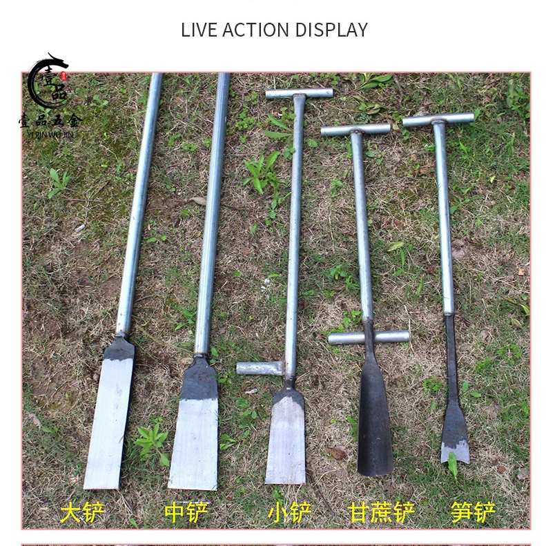 Кованая пружинная стальная лопата для копания