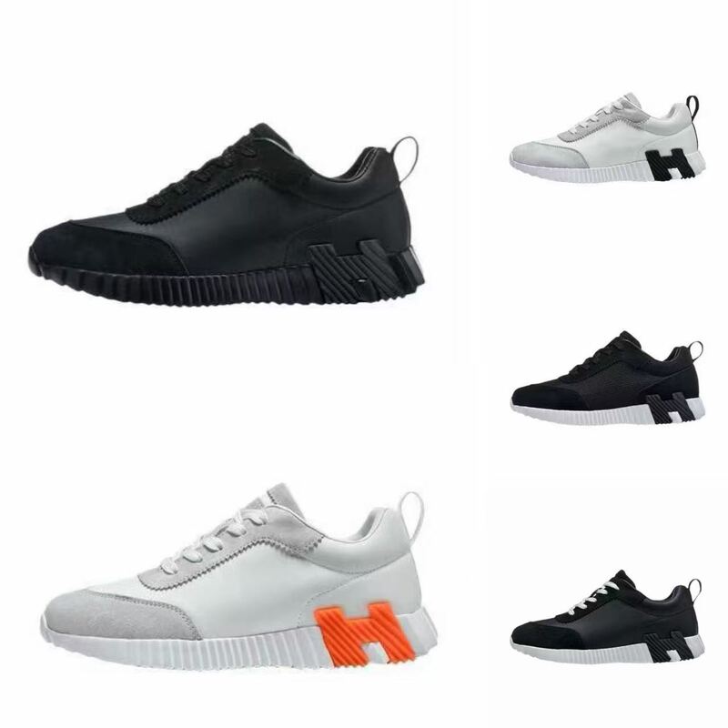 European New Model H Brand Breathable Mesh Leather Casual Sports Trendy Men's Shoes Wholesale Running Shoes Export Thick-Soled Shoes European New Model H Brand Breathable Mesh Leather Casual Sports Trendy Men's Shoes Wholesale Running Shoes Export Thick-Soled Shoes