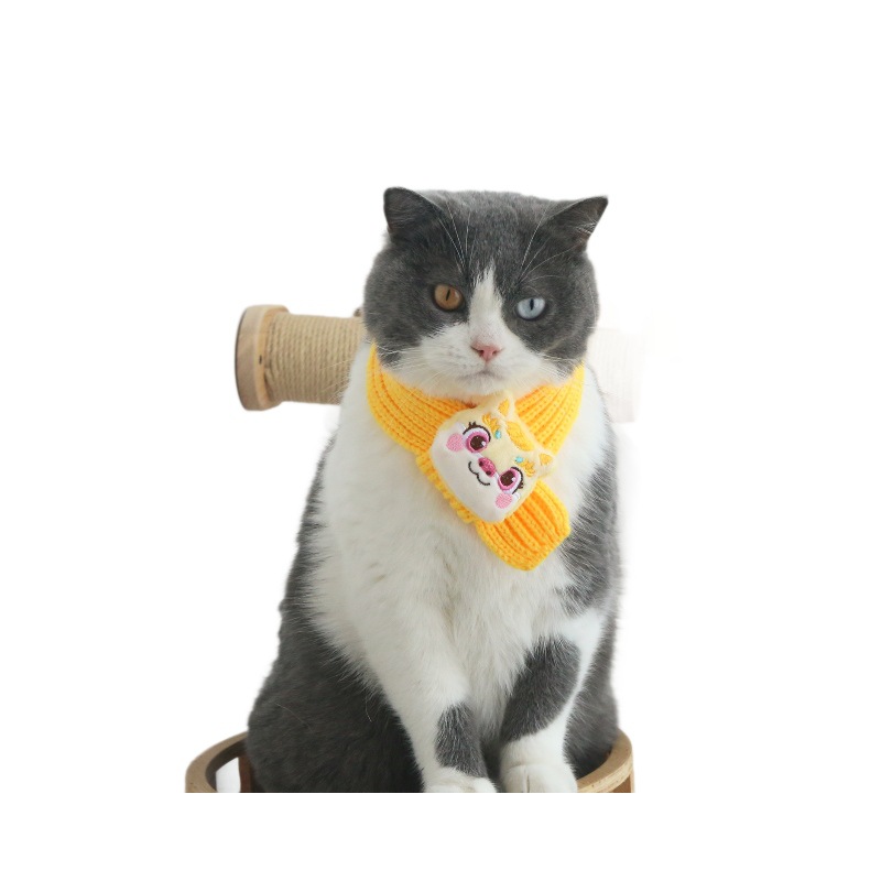 2026 año del caballo mascota muñeca de peluche poni bufandas de estilo de Año Nuevo festivo caricatura gato pequeño y mediano perro cordón collar