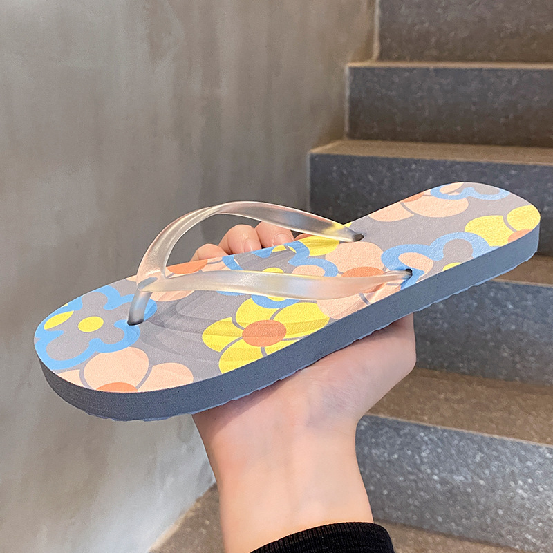 Zapatillas de flip flop para mujeres de moda brillante y fresca nueva moda para viajar en verano a la playa para usar zapatillas