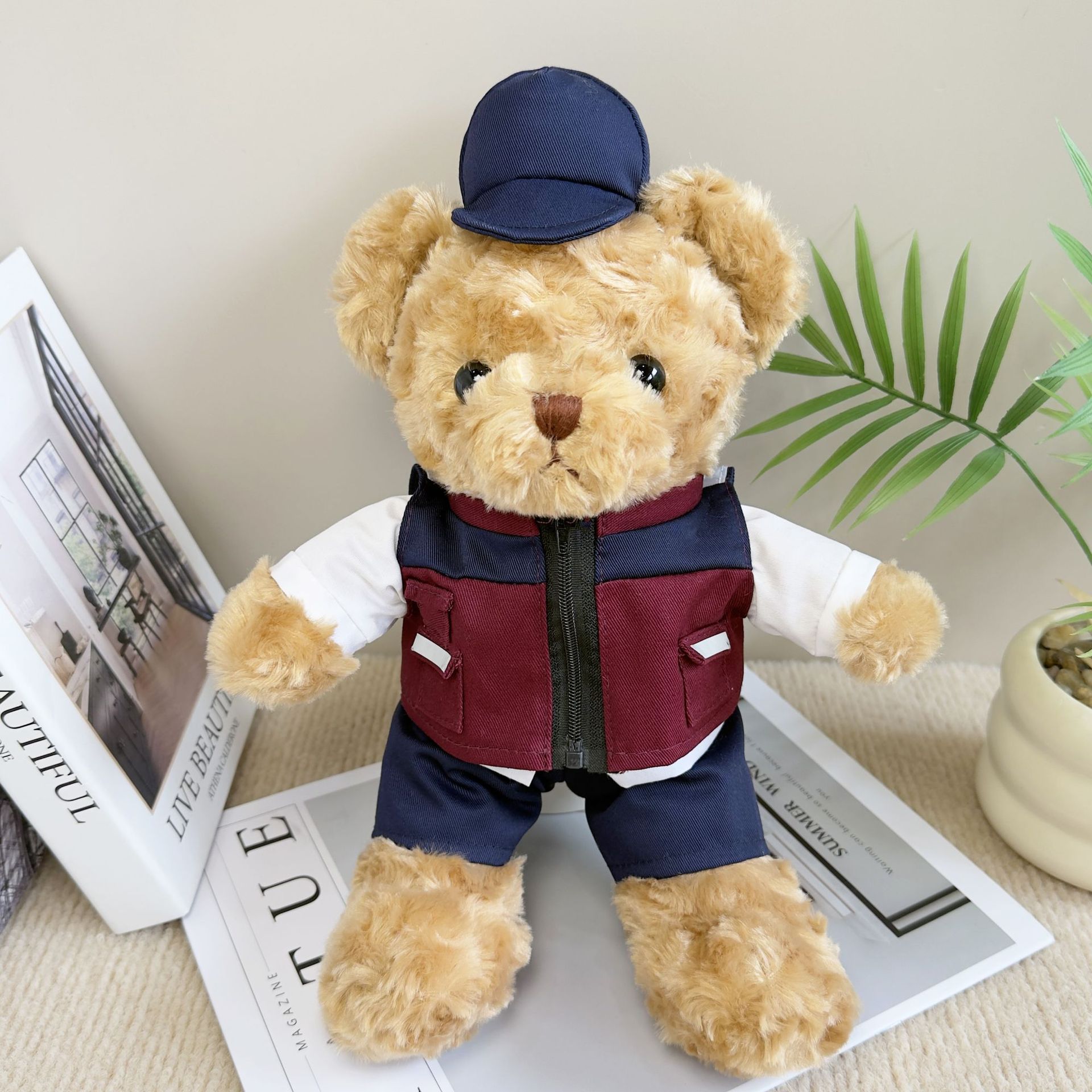 Control de enfermedades, salud, juguetes de peluche, uniformes de policía, muñecas, regalos publicitarios, impresión LOGO