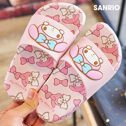 Sanrio children's slippers female summer baby cartoon indoor home anti-slip home new girl slippers girls