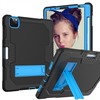 Applicable iPad10.2 flat shell Air4 AIR4 Anti -Follow Full Contribution 11 contrasting color protective cover T500 two -in -one slot