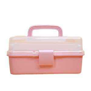 Children's Three-Layer Collapsible Storage Box for Hair Accessories, Toys, and Other Items