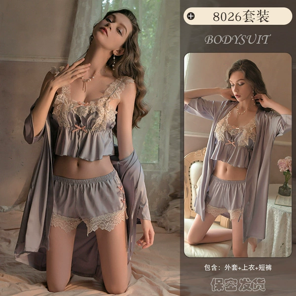 Mist Purple [Top + Shorts] + Jacket