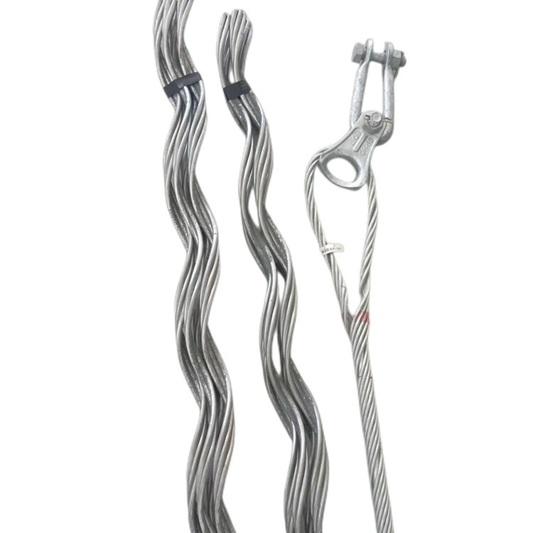 Зажим для предварительно скрученного безопасного резервного кабеля питания. Провод LGJ-240/30 увеличивает безопасность общих систем.