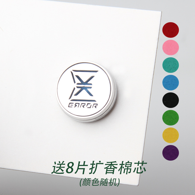 Aromaterapia piedra hebilla fragancia válvula de respiración clip Perfume Aceite Esencial pecho pin hebilla de acero inoxidable logotipo Hong Kong, Macao y Taiwán tiro especial image 21