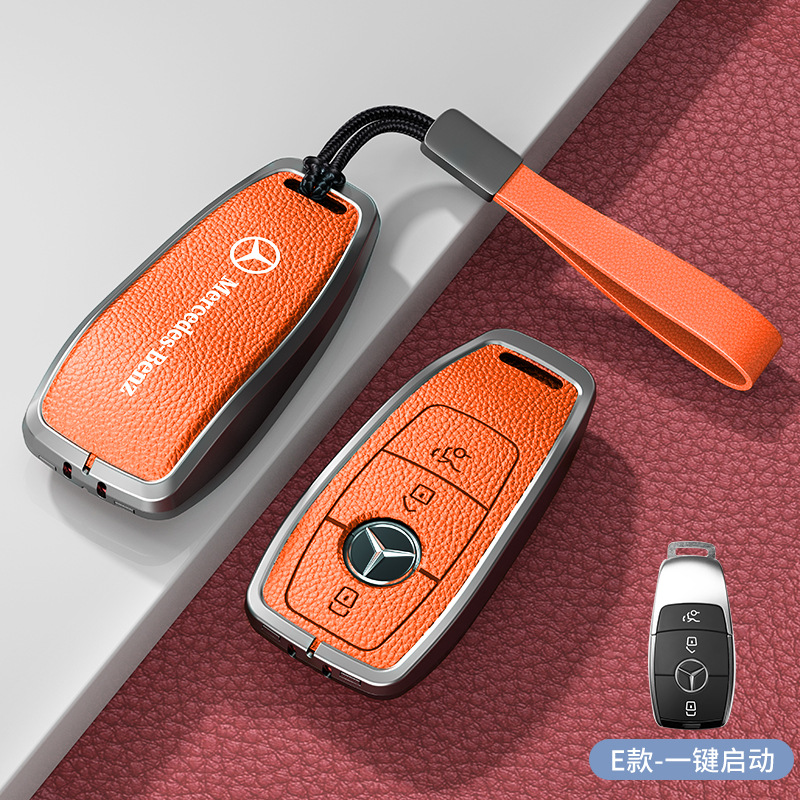 E 모델 스마트 엠마 오렌지 아연 합금 단일 쉘 + 핸드 스트랩