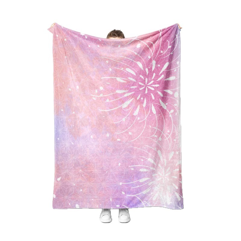 Impresión digital transfronteriza nueva manta siesta de oficina franela aire acondicionado tapices tapices de dormitorio tela colgante