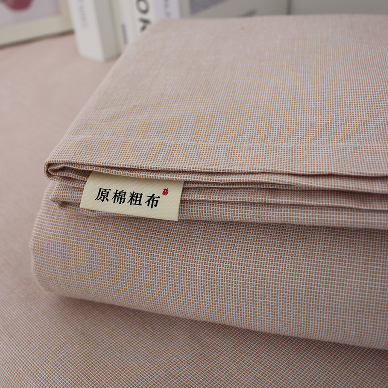 麻布 ~ 古い粗布シーツの古い1メートル5枚のシーツの純綿は厚い3セットのシンプルな綿麻秋冬は位置を変えません。|undefined