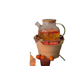 围炉煮茶一整套电炉子老式户外茶炉套装室外炭炉电碳两用烤茶插电