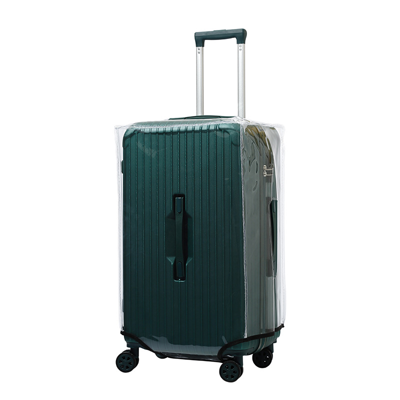 Sanqi sub-Equipaje cubierta protectora caja de grasa cuadrada cubierta de equipaje resistente al desgaste impermeable cubierta de polvo transparente 26/32 pulgadas