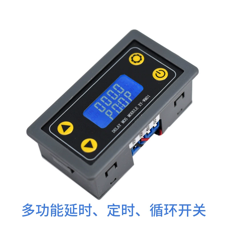 Модуль реле времени постоянного тока 12 В триггер задержки цикла отключения питания цепи управления MOS-переключатель