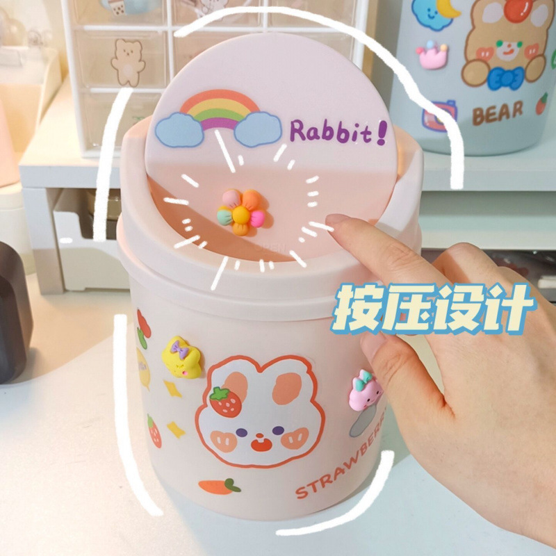 ∅ Car Mini Creative Trash Can Student Cute Desk Storage Small Office Desk Flip Storage Box ∅ Car Mini Creative Trash Can Student Cute Desk Storage Small Office Desk Flip Storage Box